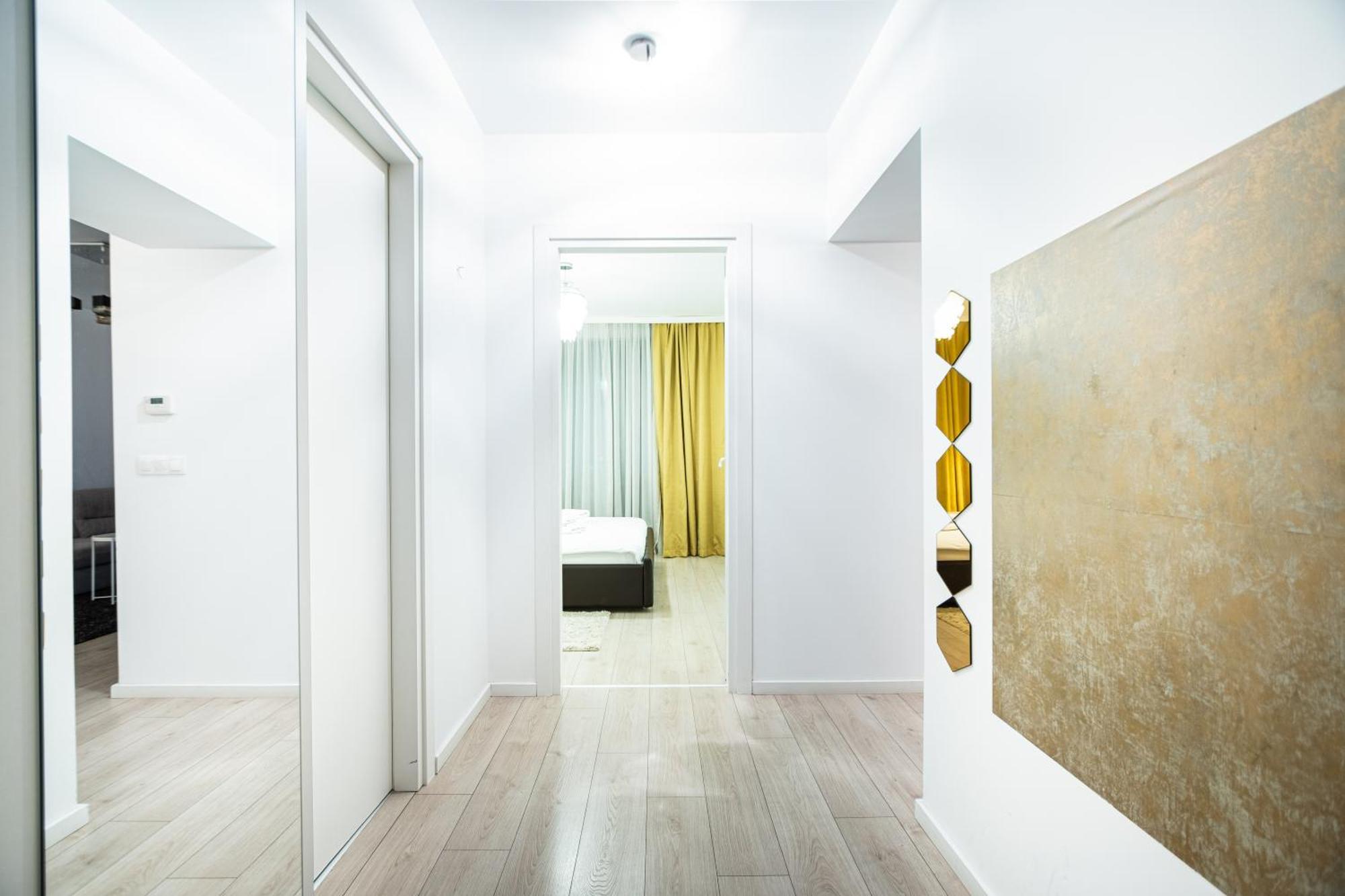 Appartamento Opal Luxury Aviatiei Bucarest Esterno foto
