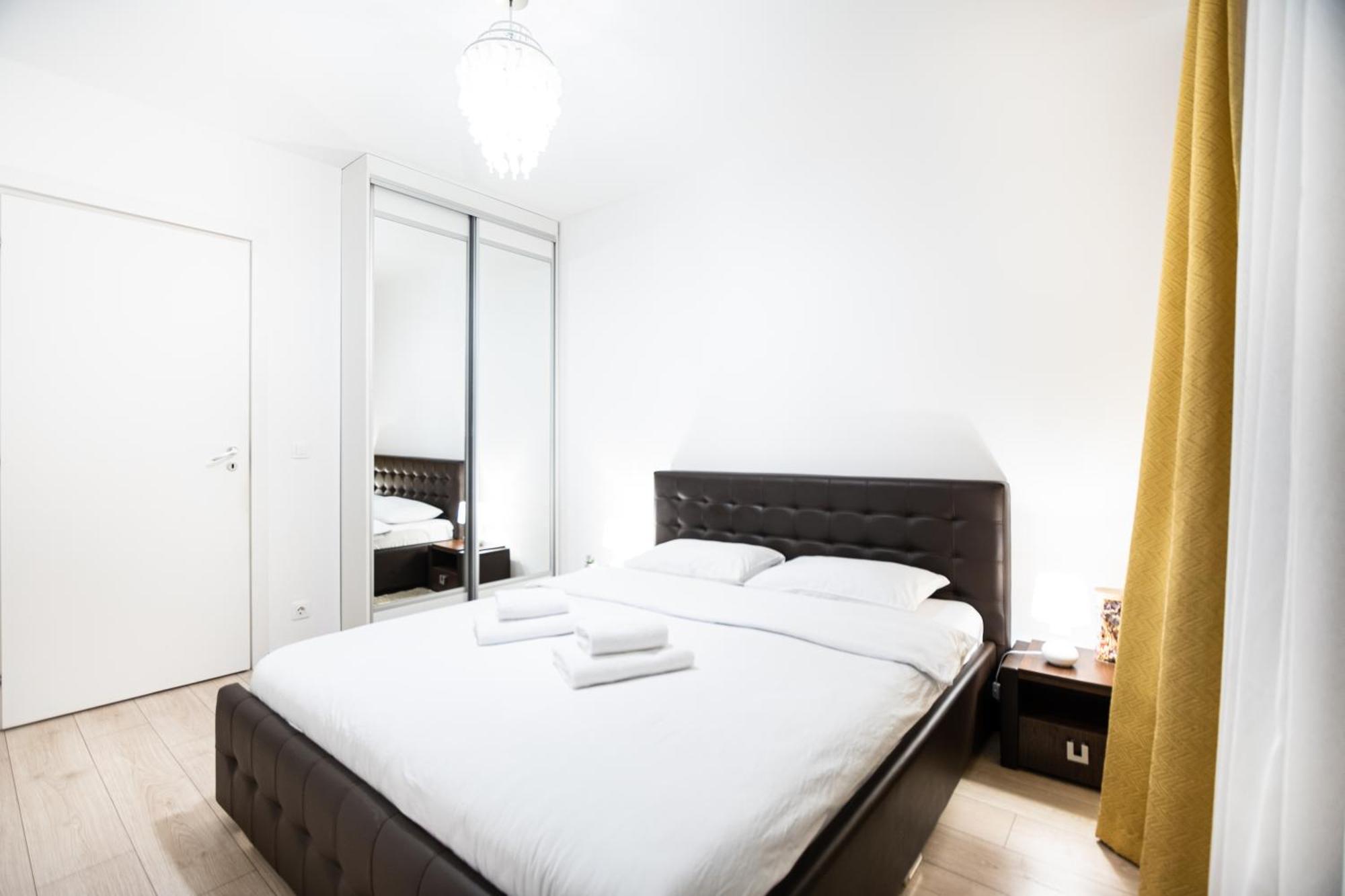 Appartamento Opal Luxury Aviatiei Bucarest Esterno foto