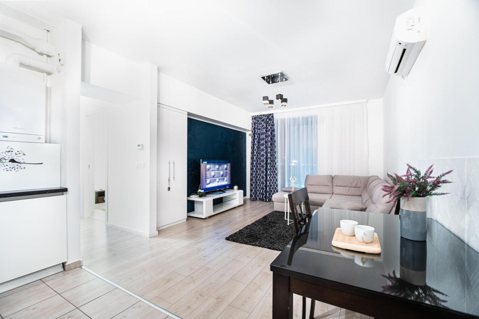 Appartamento Opal Luxury Aviatiei Bucarest Esterno foto